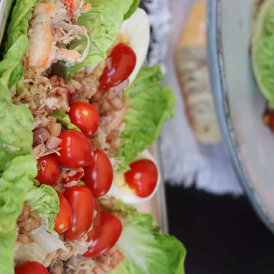 Salade de crabe et Babycita par @onpartagetout